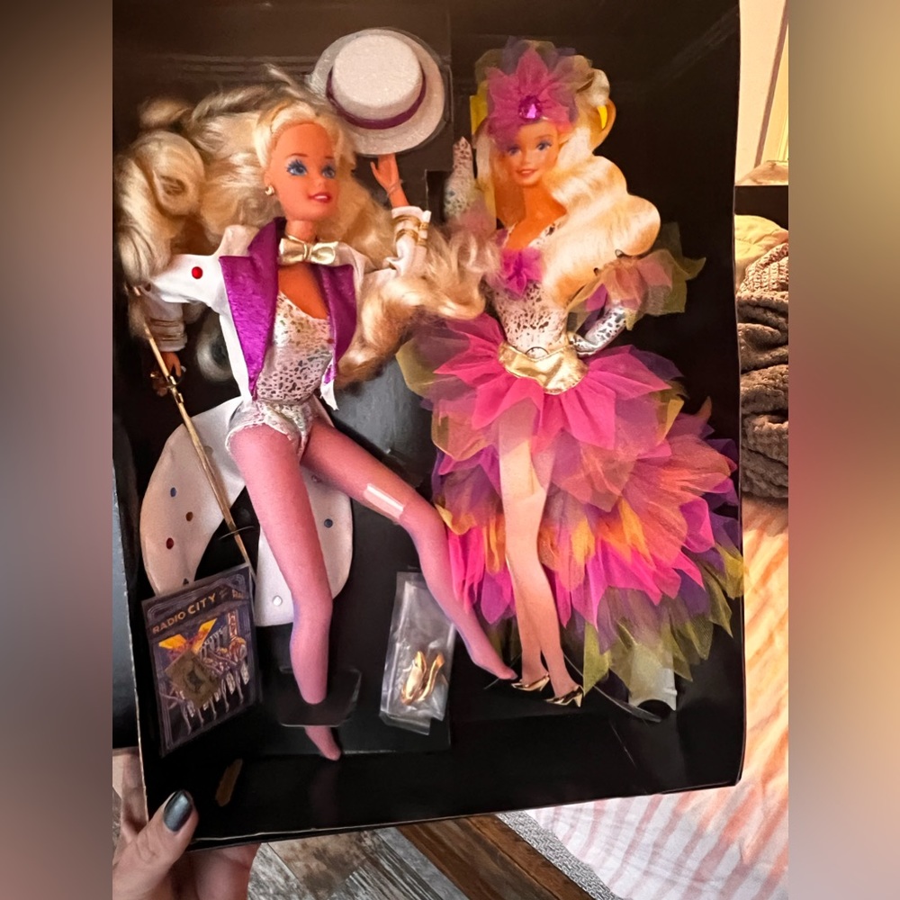 Barbie Rockettes in box. Never taken out. Box is in good condition.